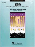 Rent Concert Band sheet music cover